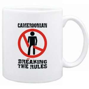  New  Cameroonian Breaking The Rules  Cameroon Mug 