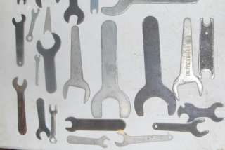 Machinist Shop Machine Wrench Lot 37 Pcs.  