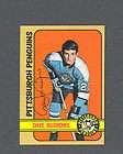 1972 73 Topps 82 Dave Burrows Penguins EX  