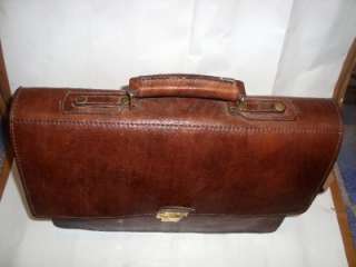 Moroccan leather Briefcase laptop bag case handmade Messenger mens bag 