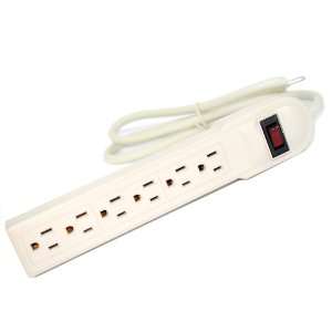   Surge Protector Power Strip w/ 3 ft. power cord: Musical Instruments