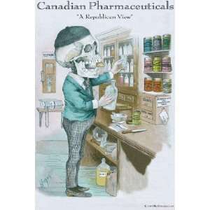    Canadian Pharmaceuticals 28x42 Giclee on Canvas: Home & Kitchen