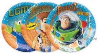 Toy Story 3Eye Woody Buzz Lightyear Party 6 Paper Plate  