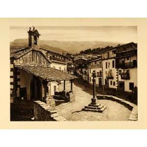  1925 Plaza Church Candelario Spain Spanish Village 