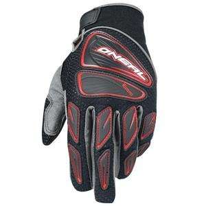  ONeal Racing Element Gloves   2008   9/Black/Red 