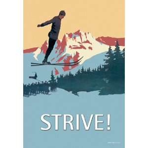  Strive 20X30 Canvas Giclee