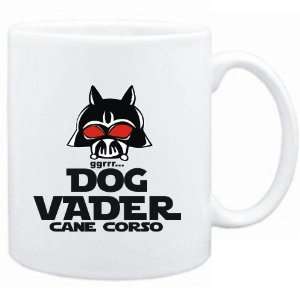    Mug White  DOG VADER  Cane Corso  Dogs