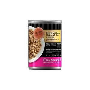   Entree Chicken and Rice Canned Dog Food 12 12.3 oz cans: Pet Supplies