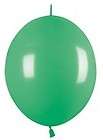 25 Fashion GREEN LINK O LOONS 12 Latex Balloons