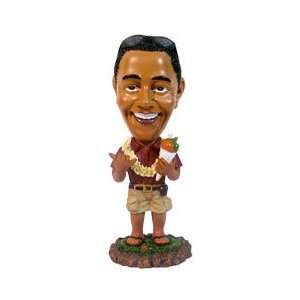  Bobble Head Doll Obama Shave Ice 6 tall 40679 Boxed   Car 