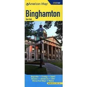    American Map 611580 Binghamton NY Street Map: Office Products