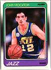 1985 86 Star John Stockton Rookie Utah Jazz  