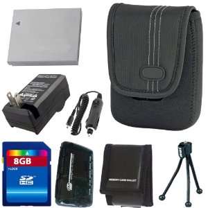 Canon PowerShot S90, S95 Digital Camera Accessory Kit Includes Canon 