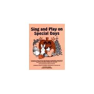  Sing & Play on Special Days Book & CD Musical Instruments