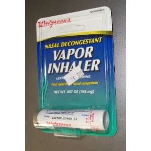   Nasal Decongestant Vapor Inhaler, .007 Oz 