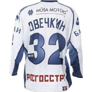  Alex Ovechkin Autographed Jersey  Details: Russian League 