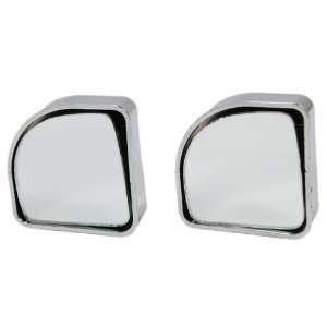   Face Adjustable Auto Blind Spot Mini Safety Mirror Silver: Electronics