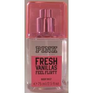 Victorias Secret Pink Fresh Vanillas Feel Flirty Body Mist 75ml/ 2 