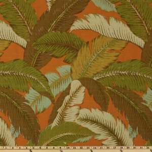   Outdoor Swaying Palms Spice Fabric By The Yard: Arts, Crafts & Sewing