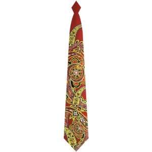  Red Medallions Woven Tie: Everything Else