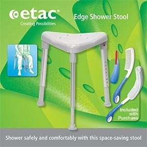  etac Edge Shower Stool Includes 3 Piece Beauty Kit: Health 