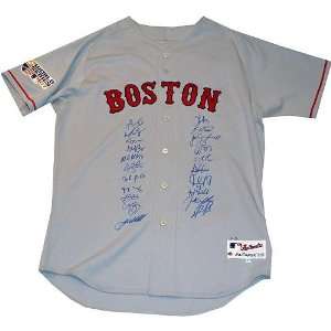   Sox 21 Signature Jon Papelbon Gray Authentic Jersey: Sports & Outdoors