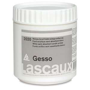  Lascaux Primer and Gesso   1 liter, Gesso Arts, Crafts & Sewing