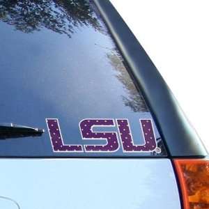  LSU Tigers Polka Dot Car Decal: Automotive