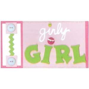    Paper Bliss Textured 3 d Titles girly Girl: Arts, Crafts & Sewing