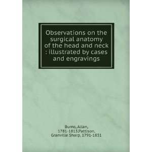   cases and engravings.: Allan Pattison, Granville Sharp, Burns: Books