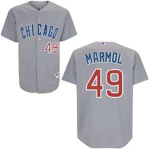 Chicago Cubs Carlos Marmol Authentic Road Jersey  Sports 