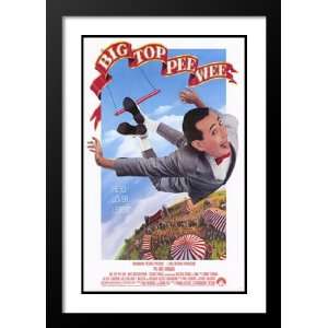  Big Top Pee wee 20x26 Framed and Double Matted Movie 