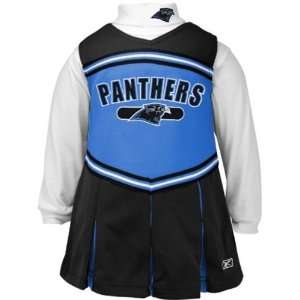 Carolina Panthers Reebok Toddler Cheerleader Dress  Sports 