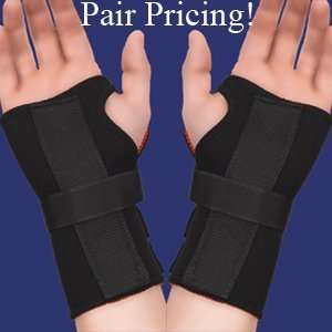  PAIR of Thermoskin Carpal Tunnel Brace with Dorsal Stay 