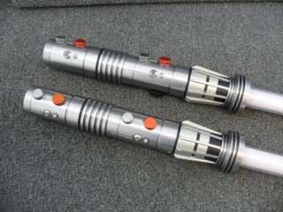 DARTH MAUL Star Wars Force FX Double Bladed Lightsaber Master Replicas 