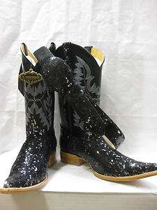   STAR DANCE EXOTIC COWBOY BOOTS WESTERN SHOES BIKER HARLEY MOTORCYCLE