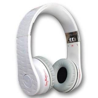 Fanny Wang Headphones Co. Premium Luxury On Ear Headphones, White, (FW 