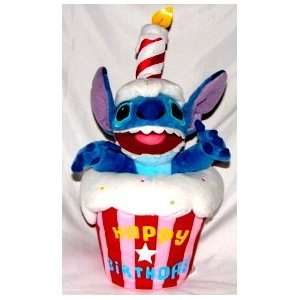  Disney 9 Birthday Message Stitch Plush: Toys & Games