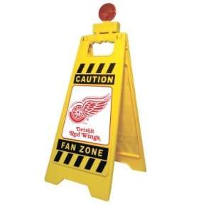  Detroit Red Wings Fan Zone Floor Stand: Sports & Outdoors