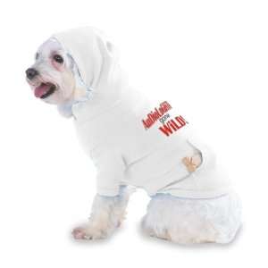  gone WILD Hooded (Hoody) T Shirt with pocket for your Dog or Cat 