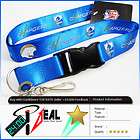 NFL SAN DIEGO CHARGERS OFFICIAL LANYARD KEY CHAIN ID  