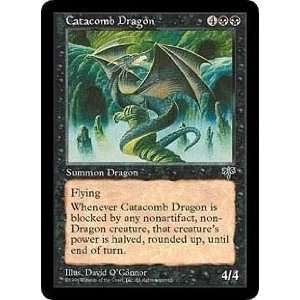  Catacomb Dragon (Magic the Gathering  Mirage Rare) Toys & Games