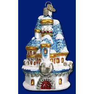   Family Old World Christmas glass Castle ornament 4 Home & Kitchen