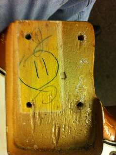 1965 Fender PRECISION Bass crazy rare Firemist Gold   