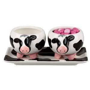  Boston Warehouse Udderly Cows Serving Set of 3