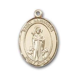  12K Gold Filled St. Barnabas Medal Jewelry