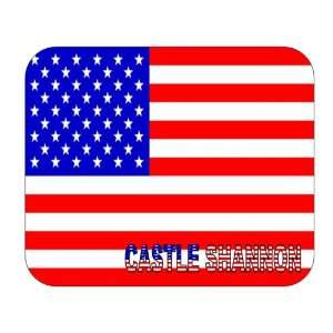  US Flag   Castle Shannon, Pennsylvania (PA) Mouse Pad 