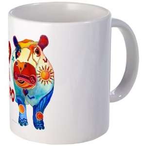  Love A Hippo Funny Mug by CafePress: Kitchen & Dining