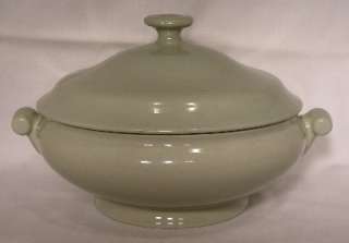 SPODE China FLEMISH GREEN Round Covered Vegetable Bowl  