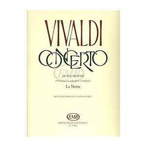   Flute, Strings,and Continuo, RV 439 Book Unknown